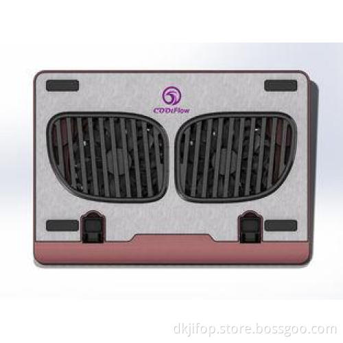 Aluminum 13 inch Laptop Cooling Pad with Fan , Powerful Lap